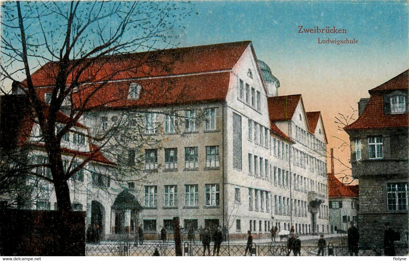 Zweibruecken - Zweibrücken - Deux Ponts - Ludwigschule - école School - Allemagne Germany - Zweibruecken