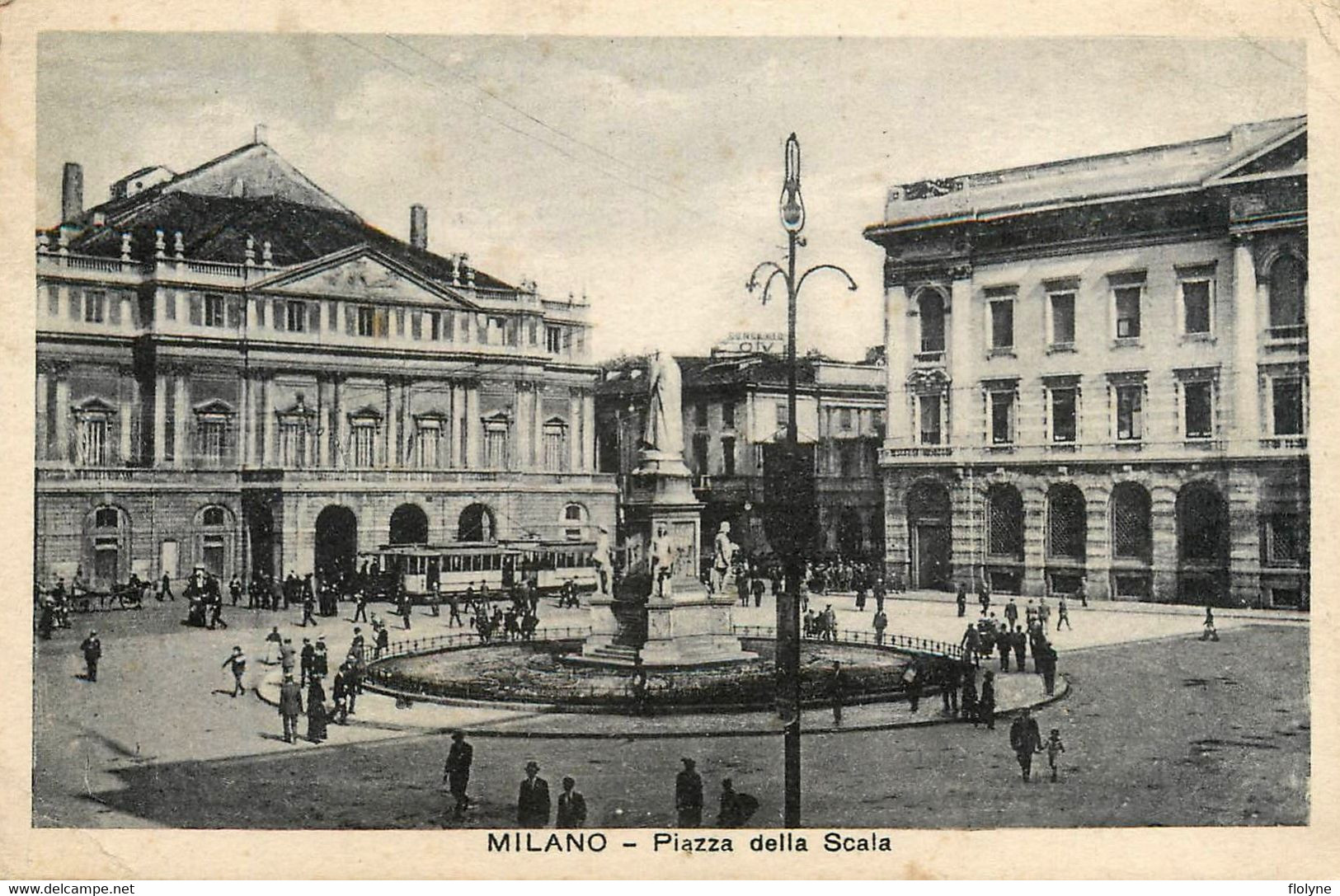 Milano - Milan - Piazza Della Scala - Tramway Tram - Italie Italia - Milano (Milan)