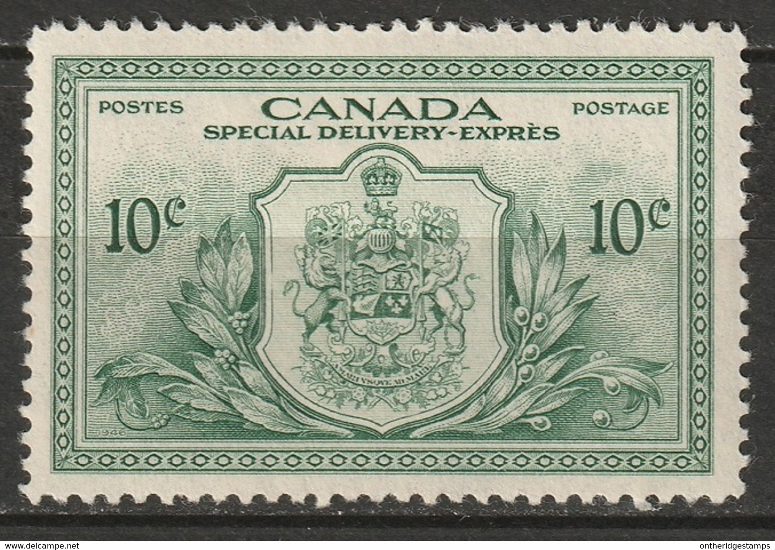 Canada 1942 Sc E10  Special Delivery MH* - Correo Urgente