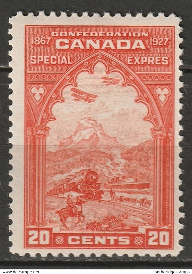 Canada 1927 Sc E3  Special Delivery MH* - Express