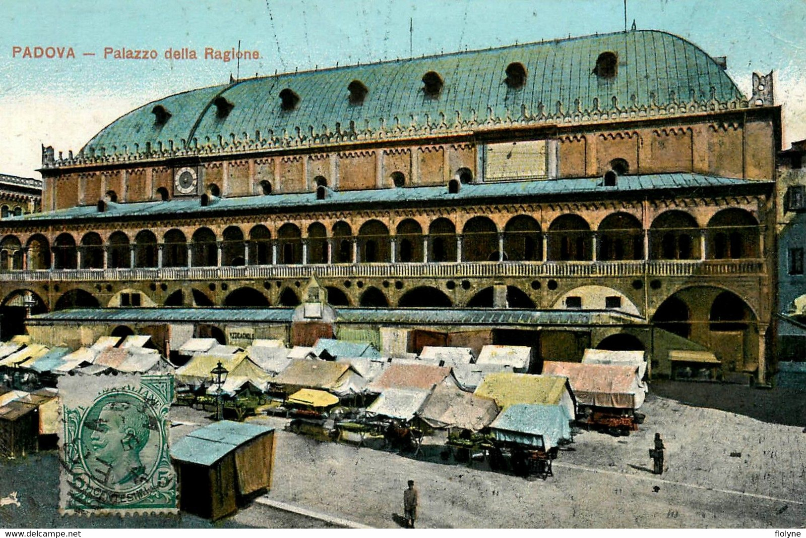 Padova - Padua - Padoue - Palazzo Della Ragione - Mercato Market - Italie Italia - Padova (Padua)