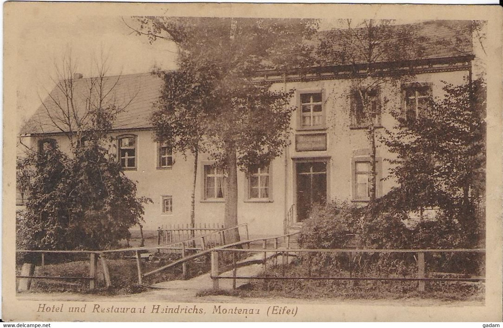 552- Hotel Und Restaurant Heindrichs ,Montenaux-Saint Vith - Ambleve - Amel