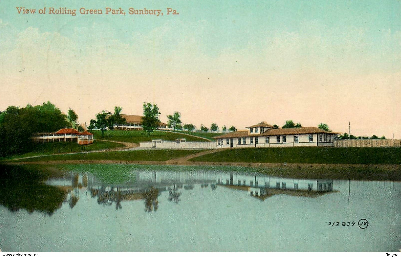 Sunbury - View Of Rolling Park - Pennsylvania - Usa états Unis - Sonstige & Ohne Zuordnung