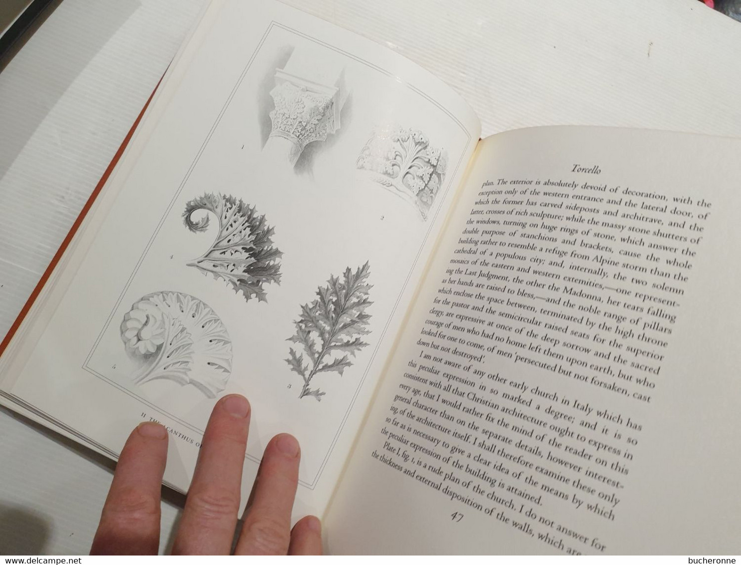 The Stones of Venice  by John Ruskin Les pierres de Venise 350 pages en coffret parfait état nombreuses images