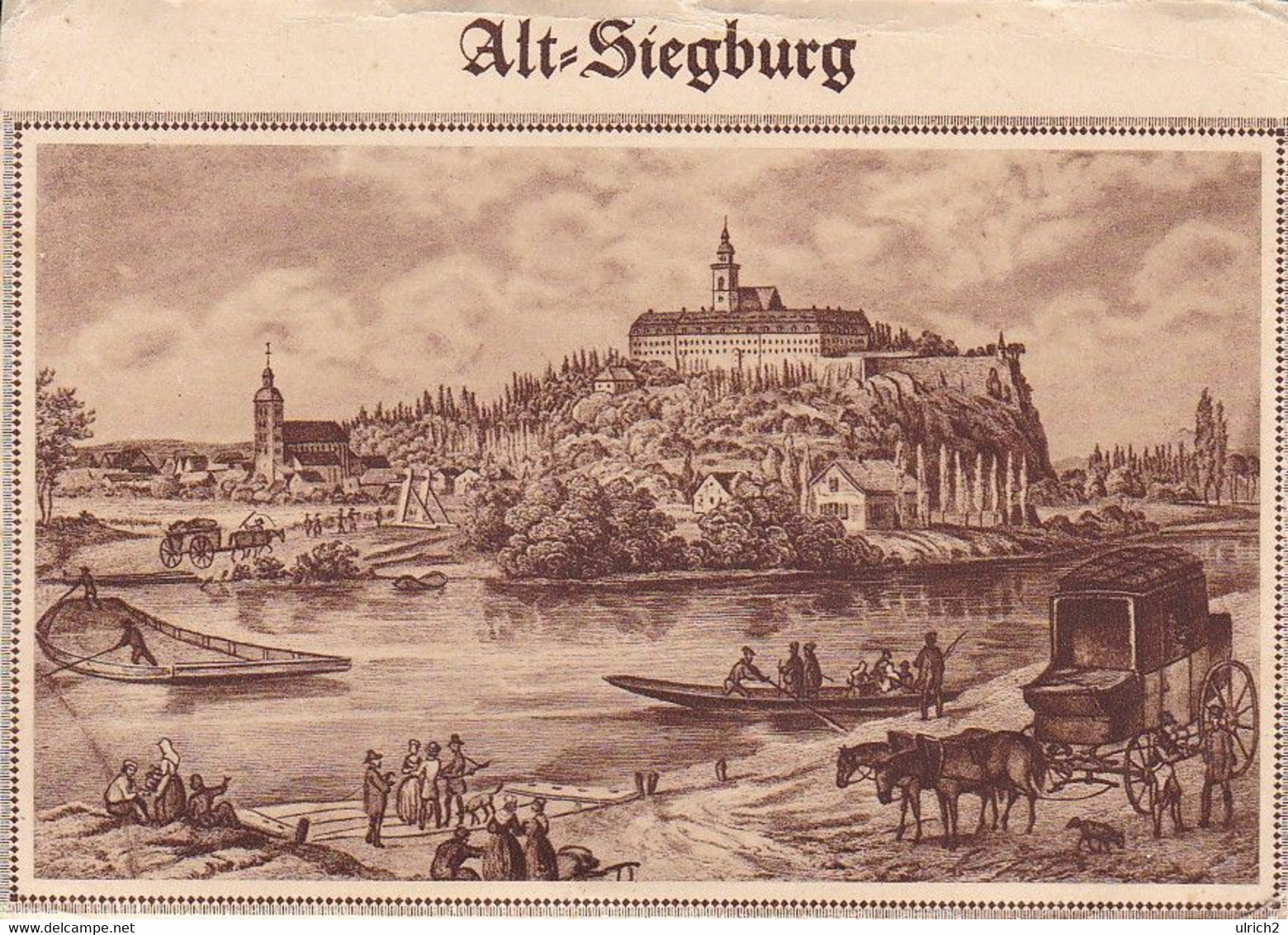 AK Siegburg - Alt-Siegburg - 1947 (53207) - Siegburg