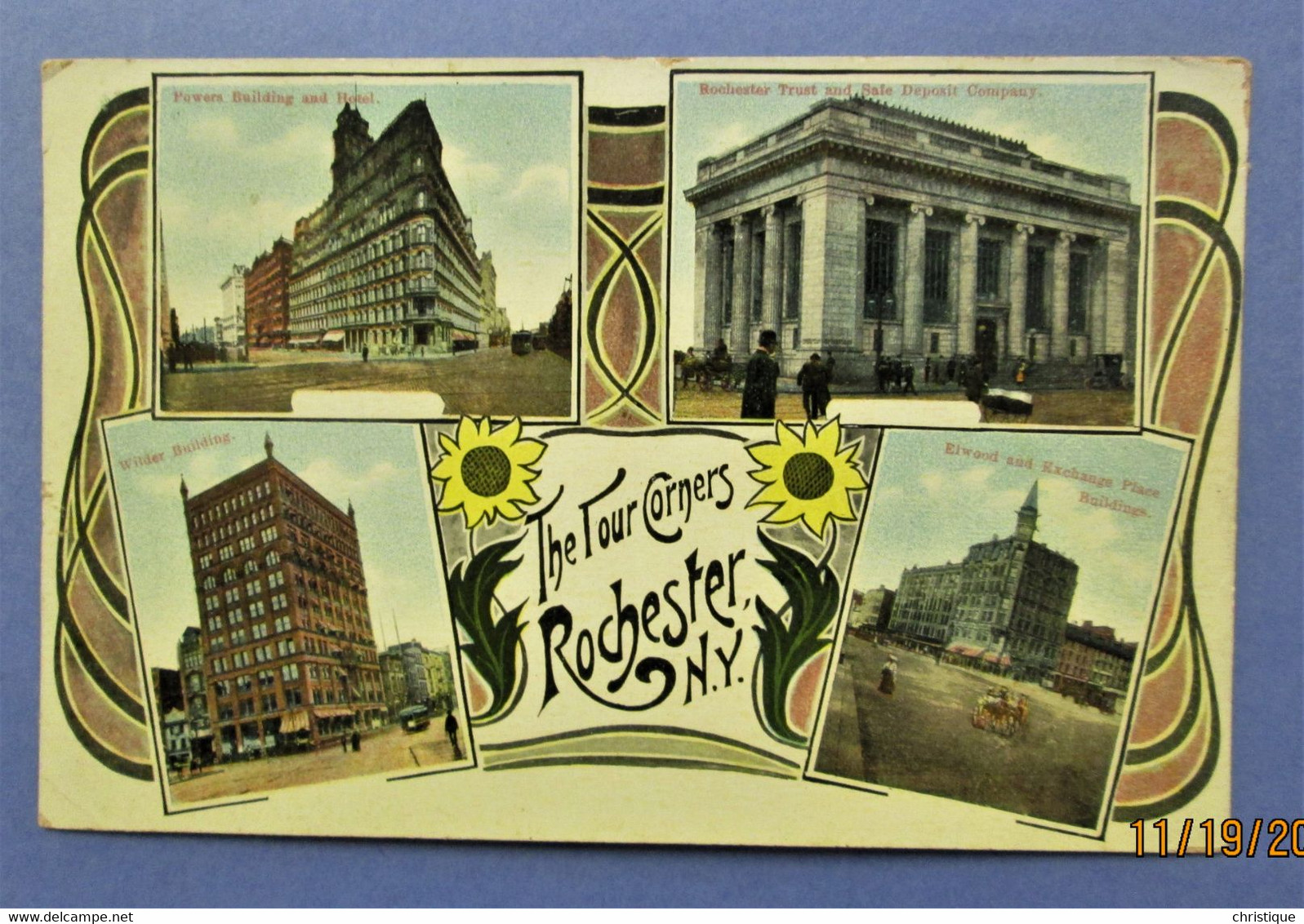 The Four Corners,  Utica,  N.Y.   Multi-view  1907-1915 - Rochester