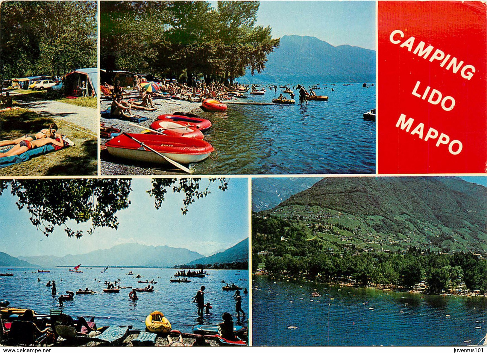 CPSM Camping Lido Mappo-Tenero-Multivues   L137 - Tenero-Contra