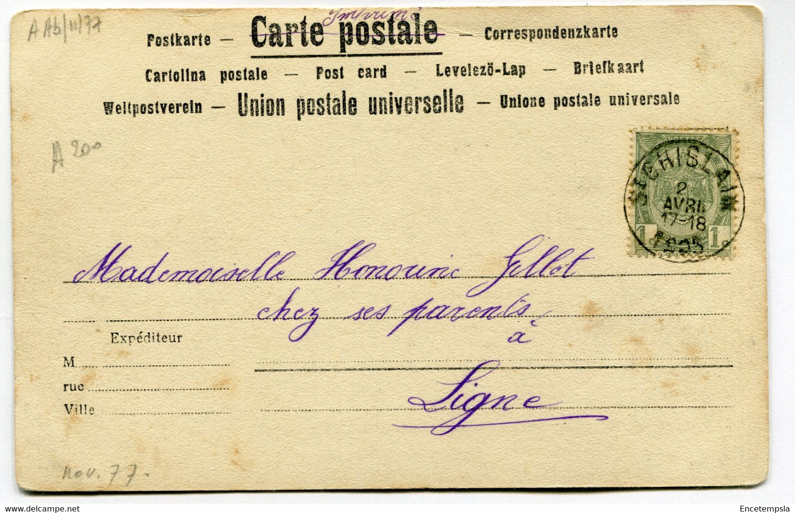 CPA - Carte Postale - Belgique - Hornu - Le Cercle Catholique - 1905 (DG15401) - Boussu