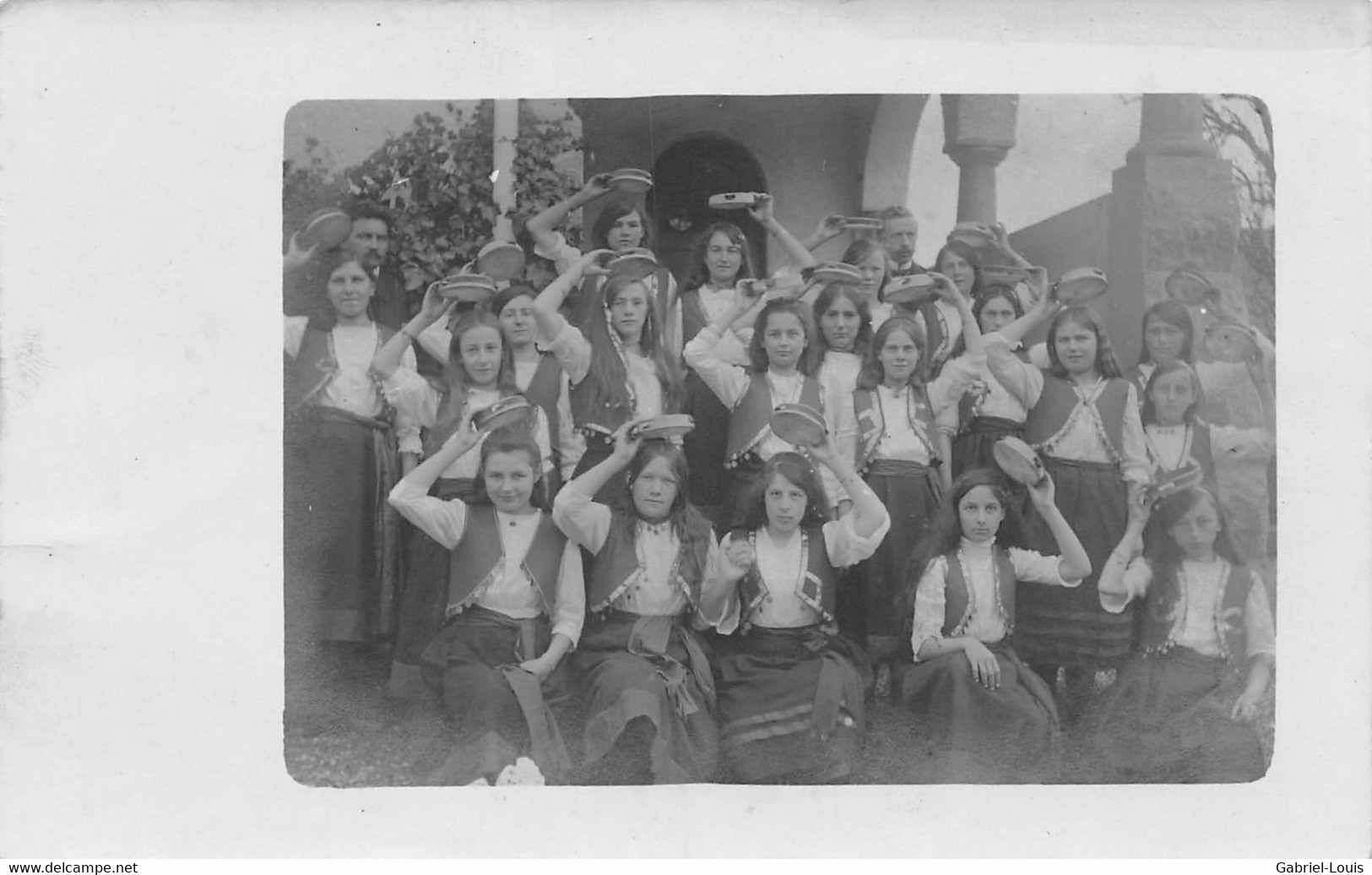 Carte - Foto - Schule  Lützelflüh 1913 - Emmental - Kanton Bern - Berna