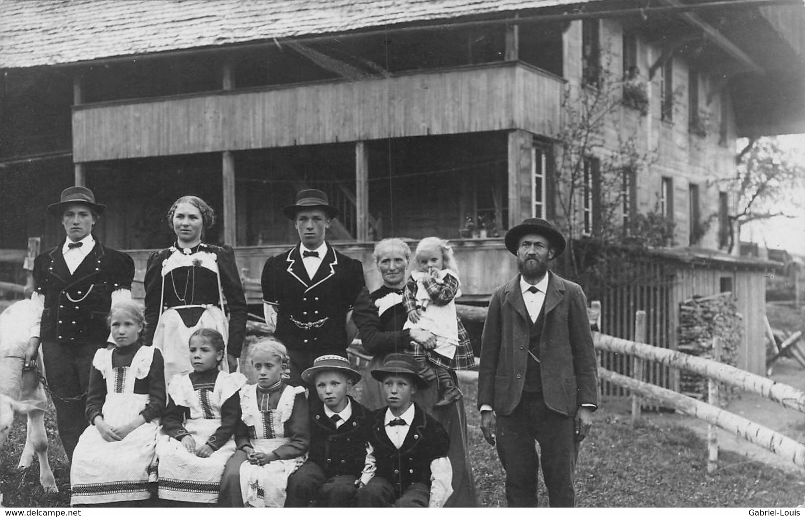 Carte - Foto - - Heimenschwand Buchholterberg Kanton Bern - Région Thun -  Große Familie - Bern