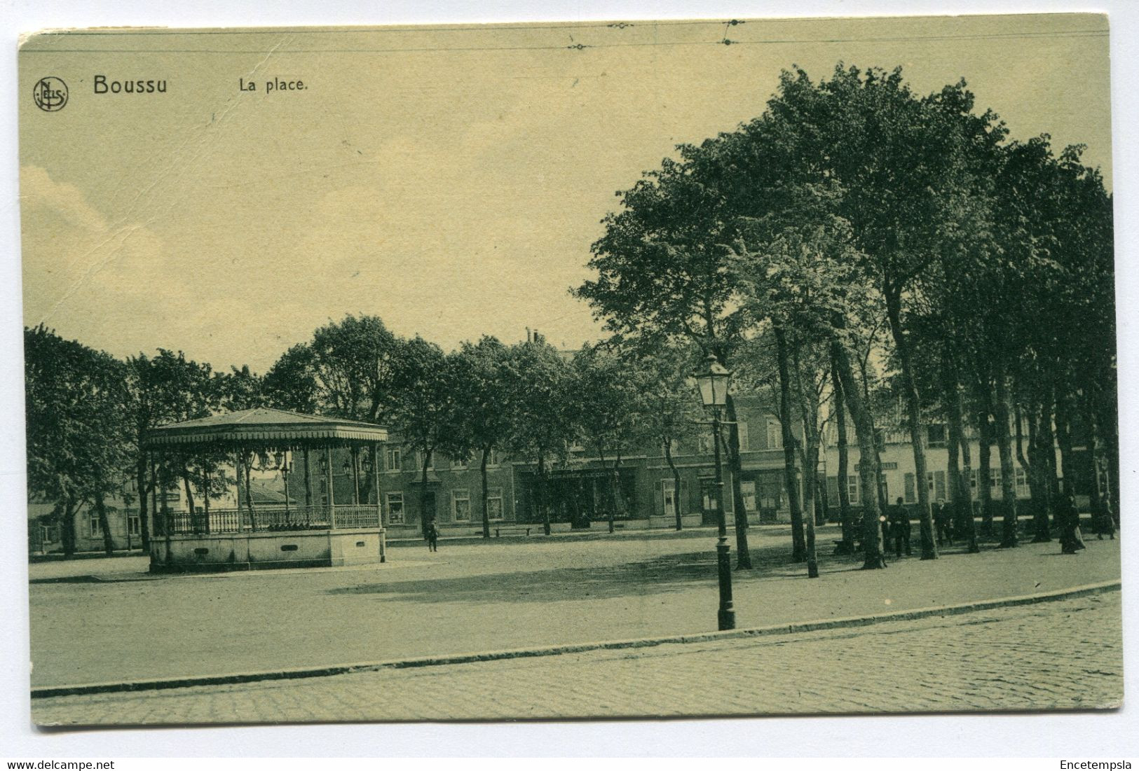 CPA - Carte Postale - Belgique - Boussu - La Place  - 1910  (DG15411) - Boussu