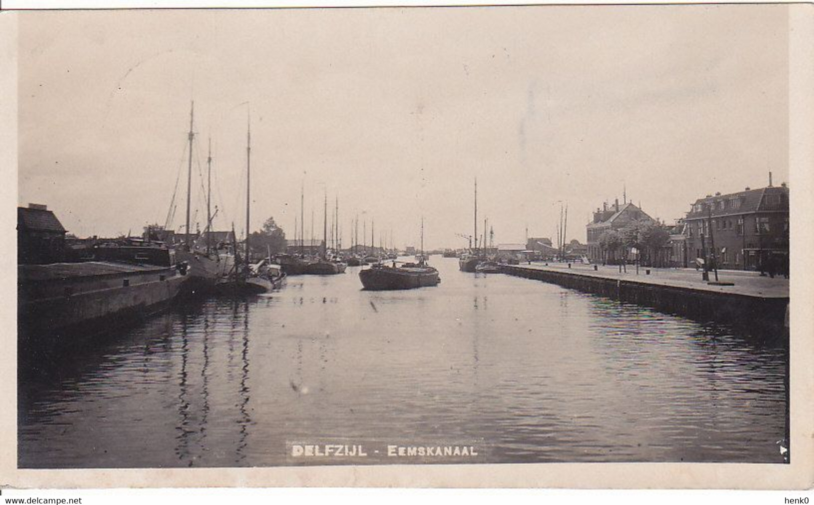 Delfzijl Eemskanaal Schepen Bromografia M1357 - Delfzijl