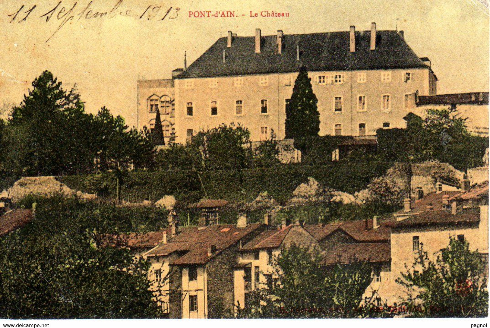 01 : Pont-d'Ain  : Le Château - Zonder Classificatie