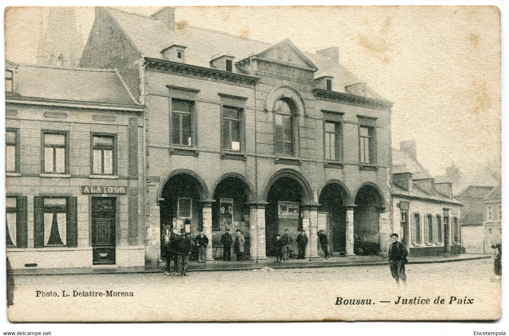 CPA - Carte Postale - Belgique - Boussu - Justice De Paix  (DG15418) - Boussu