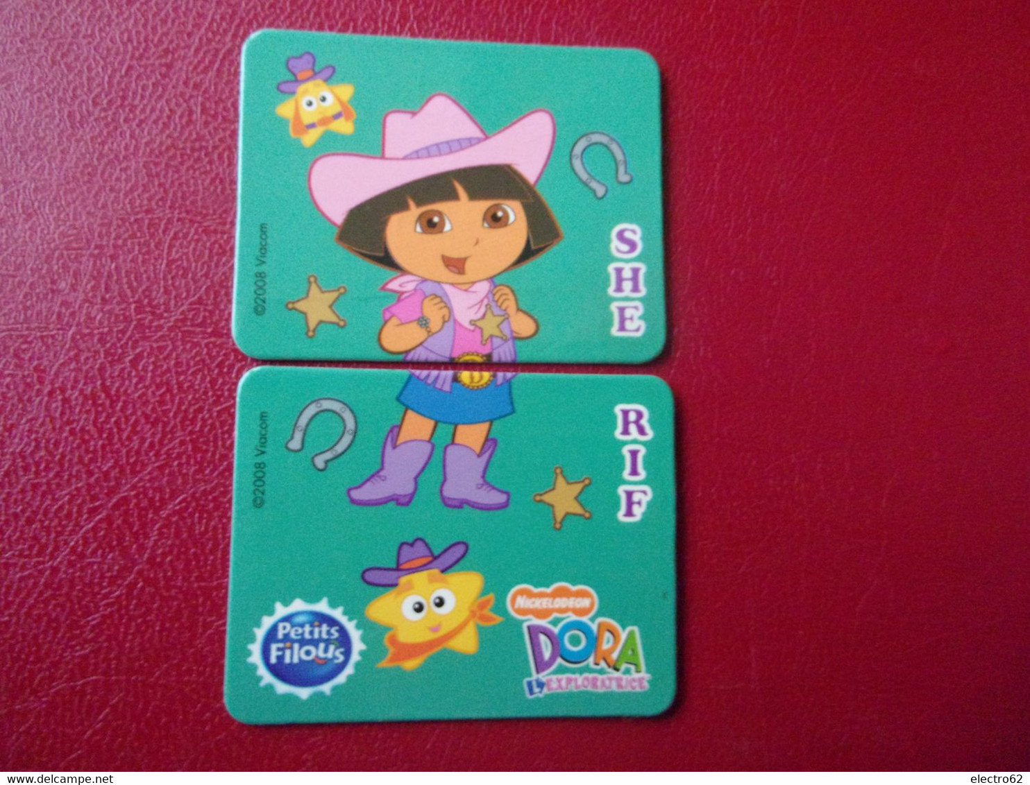 Magnet Petits Filous DORA  L'exploratrice Sherif Sheriff Sceriffo - Characters