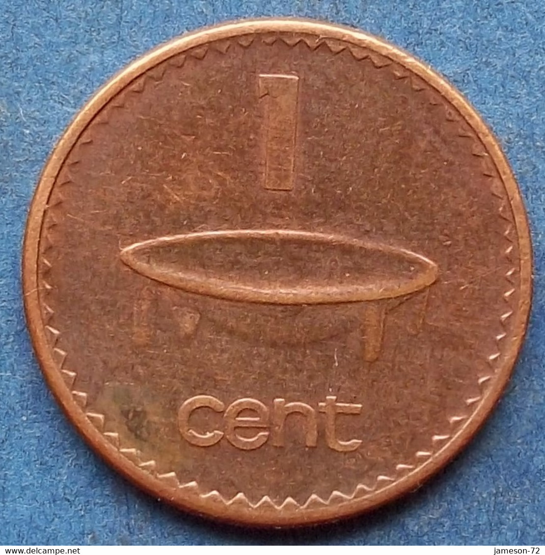 FIJI - 1 Cent 1999 KM# 49a Elizabeth II Decimal Coinage (1971) - Edelweiss Coins - Fidji