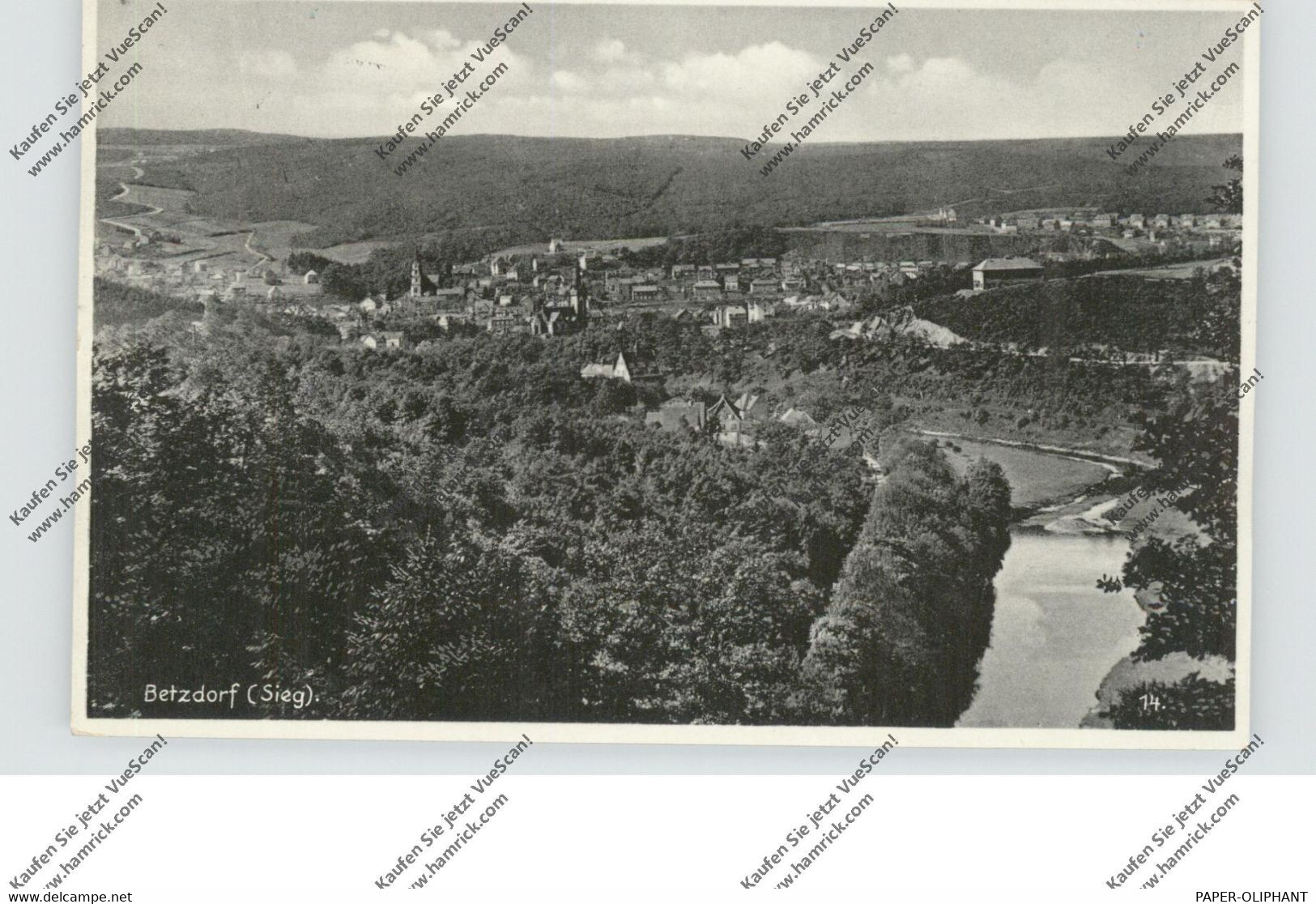 5240 BETZDORF, Gesamtansicht 1935 - Betzdorf