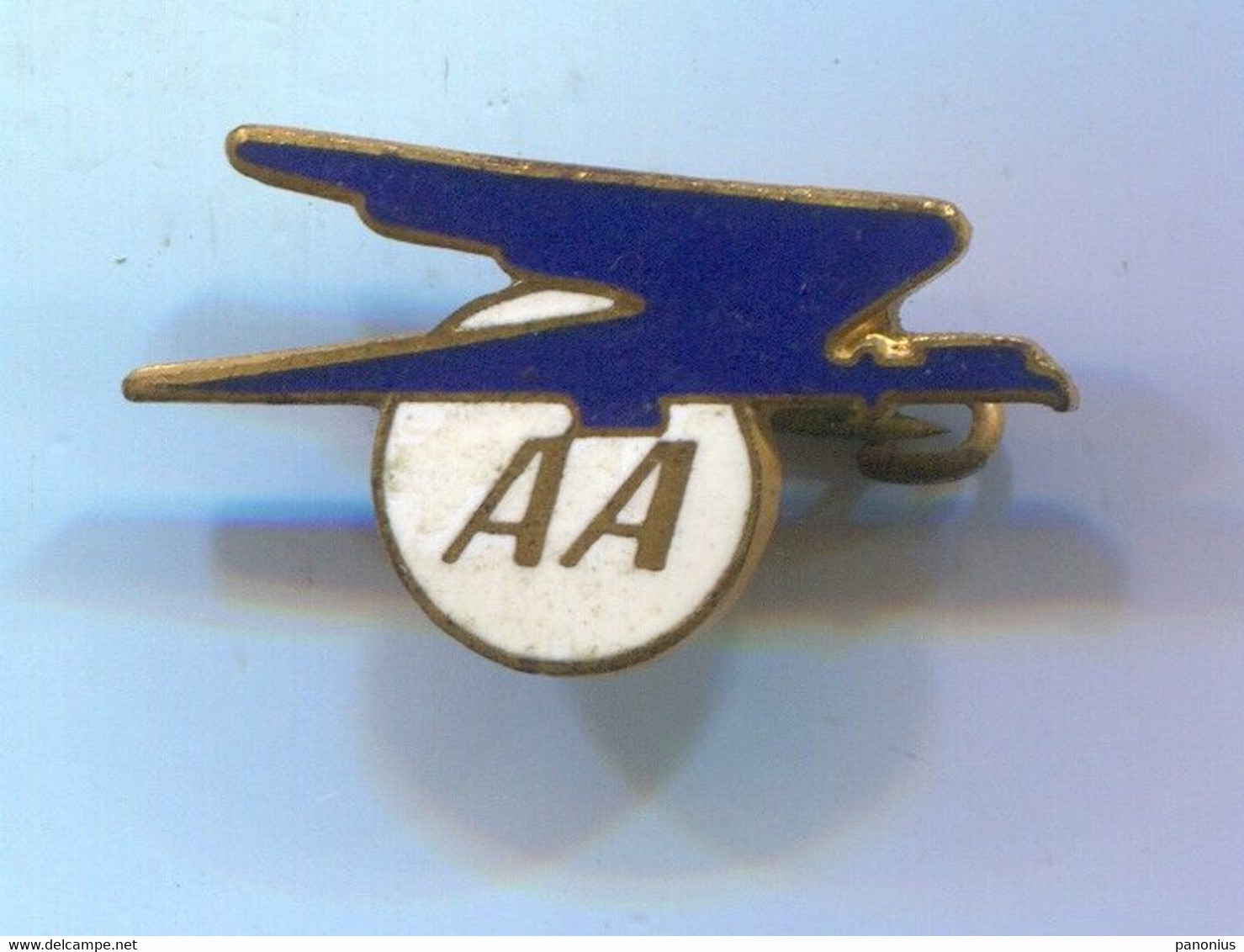 Aerolineas Argentina - Airplane, Plane Flug, Vintage Pin, Badge, Abzeichen, Enamel - Avions