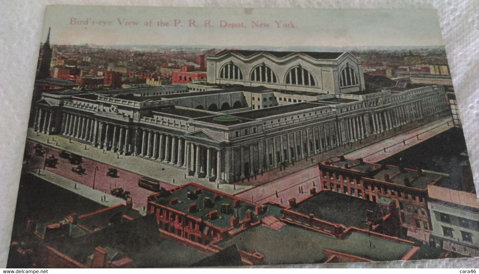 CPA - BIRD S EYE VIEW OF THE P RR DEPOT NEW YORK - Other & Unclassified