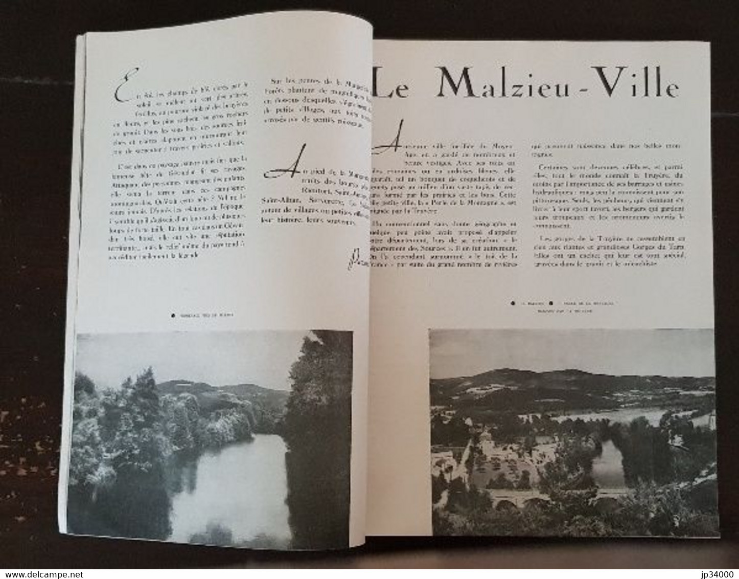 Du Chassezac Aux Gorges Du Tarn Par L'aubrac La Margeride Les Cevennes (1949) GARD, LANGUEDOC ROUSSILLON, OCCITANIE) - Languedoc-Roussillon