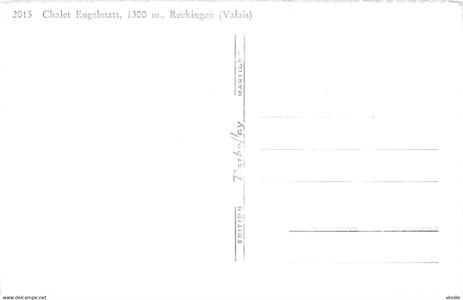 PIE-T-GB-19-2205 : CHALET ENGELMATT. RECKINGEN - Reckingen