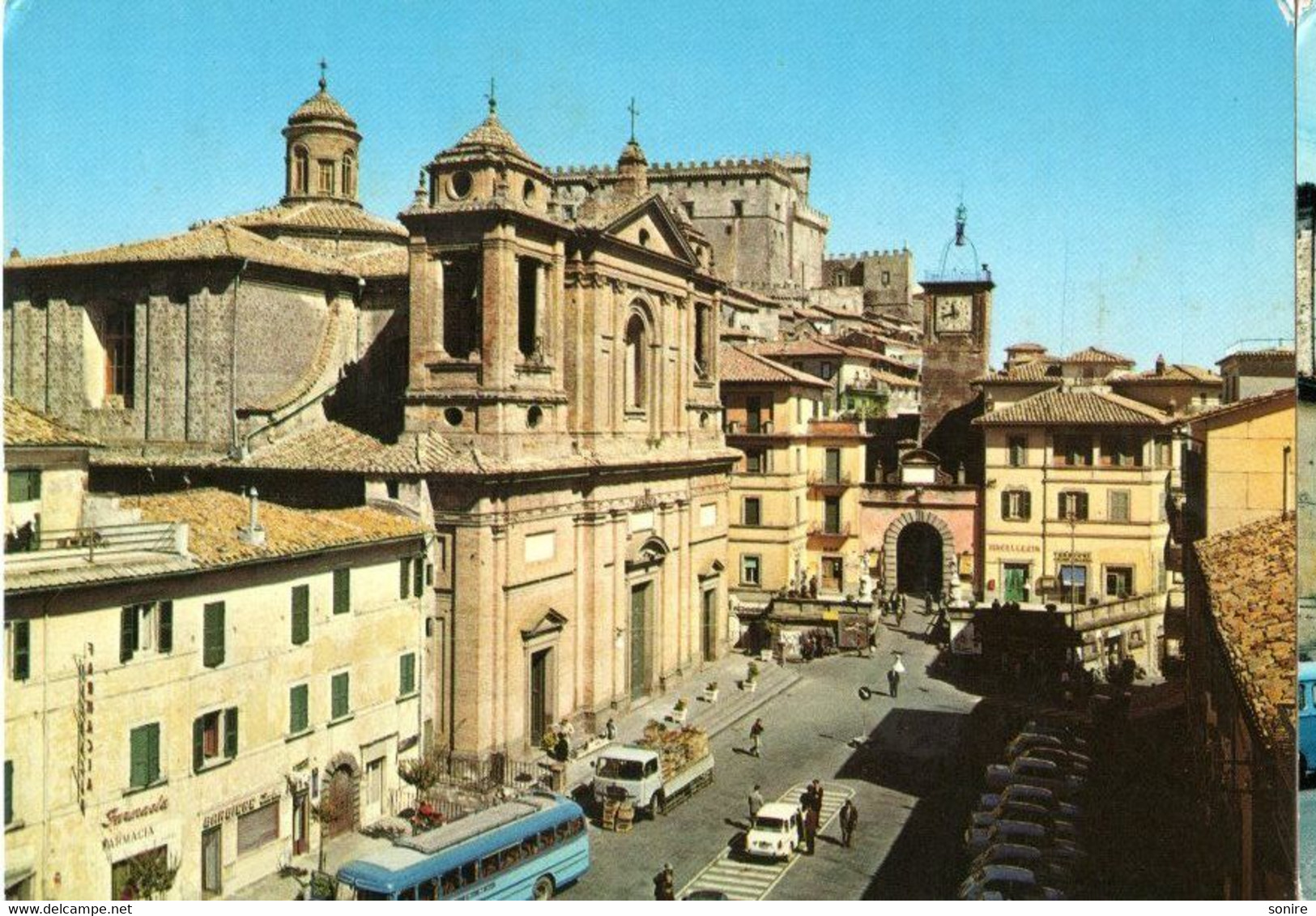 SORIANO NEL CIMINO - PIAZZA VITTORIO EMANUELE - AUTO CARS - VITERBO - NVG FG - C249 - Viterbo