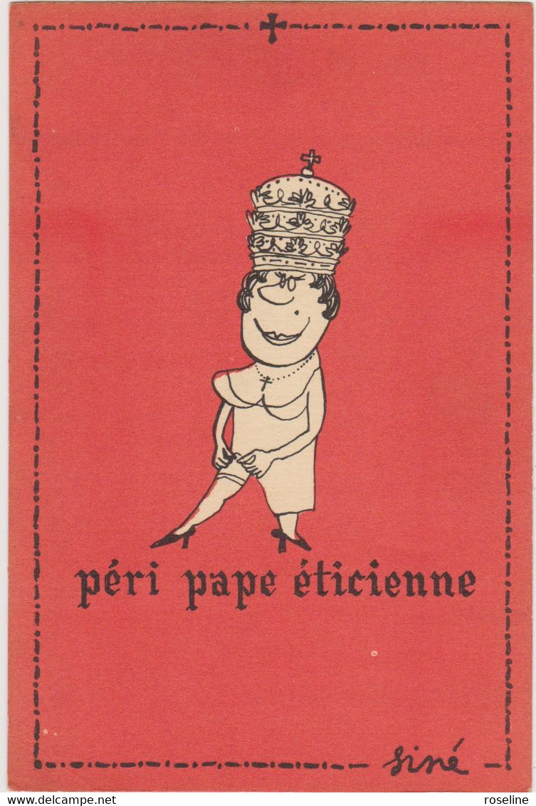 SINE Ed IA - Série Pape - Peri Pape Eticienne  Prostitution  - CPSM 10.5x15 BE Neuve - Sine