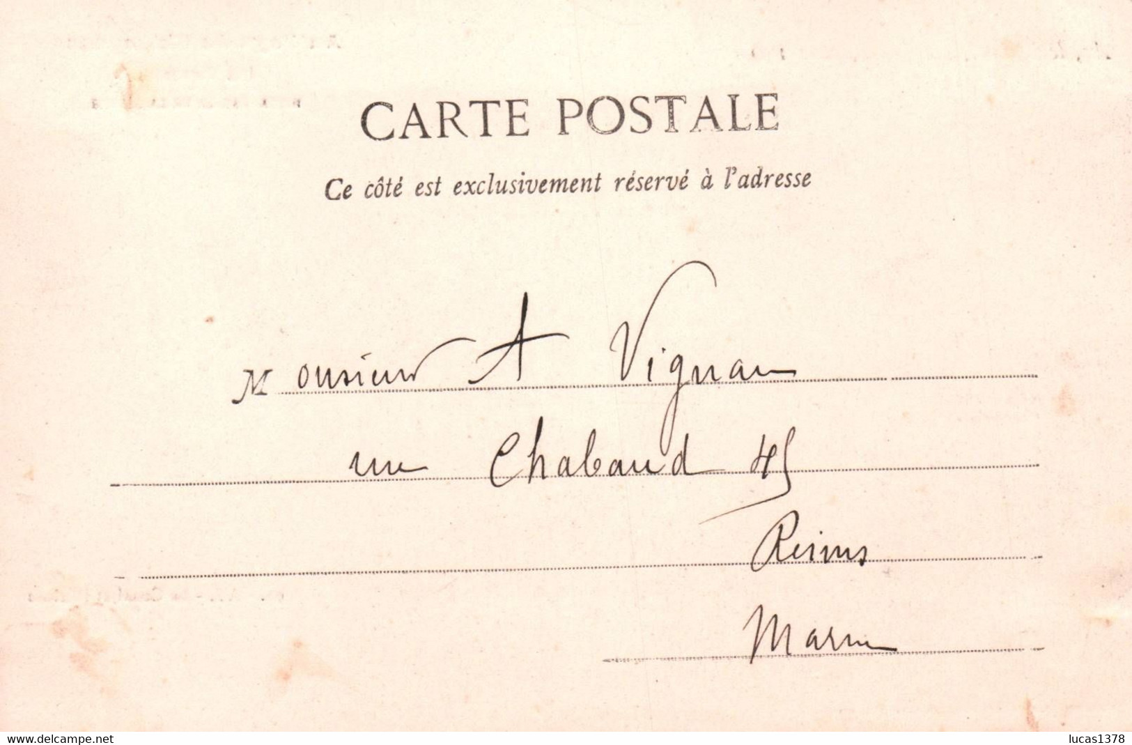 51 / AY / LE CANAL ET L ECLUSE / TRES JOLIE CARTE PRECURSEUR 1903 - Ay En Champagne