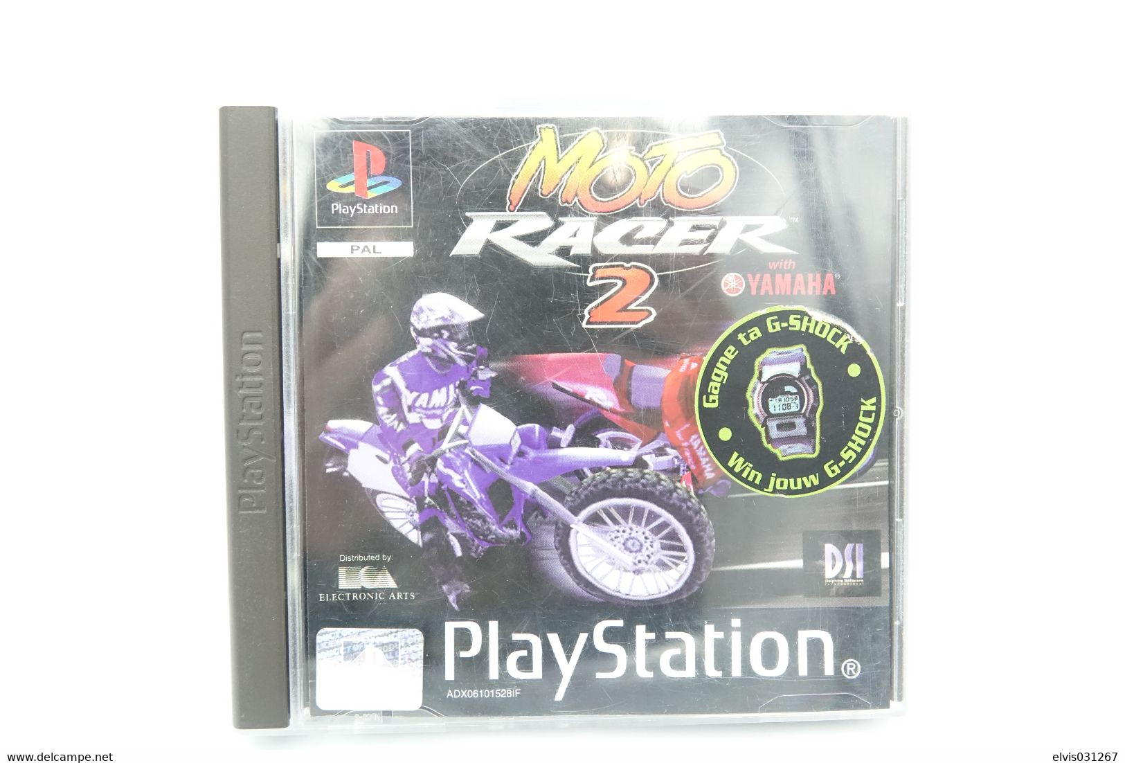 SONY PLAYSTATION ONE PS1 : EA MOTO RACER 2 WITH YAMAHA - Playstation