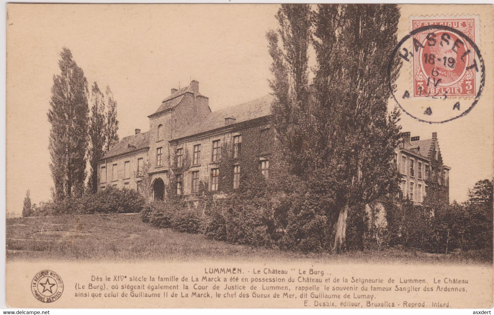 Lummen Kasteel 1923 - Lummen