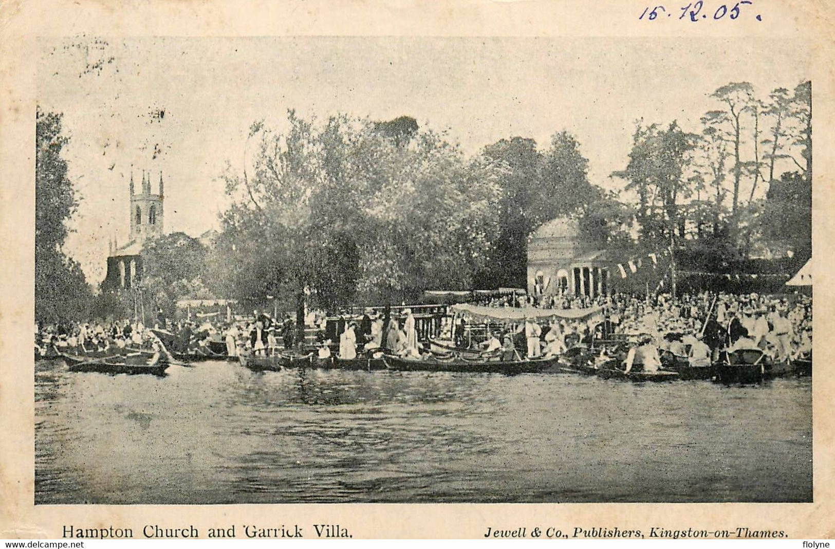 London - Hampton Church And Garrick Villa - Uk - Royaume Uni England - River Thames