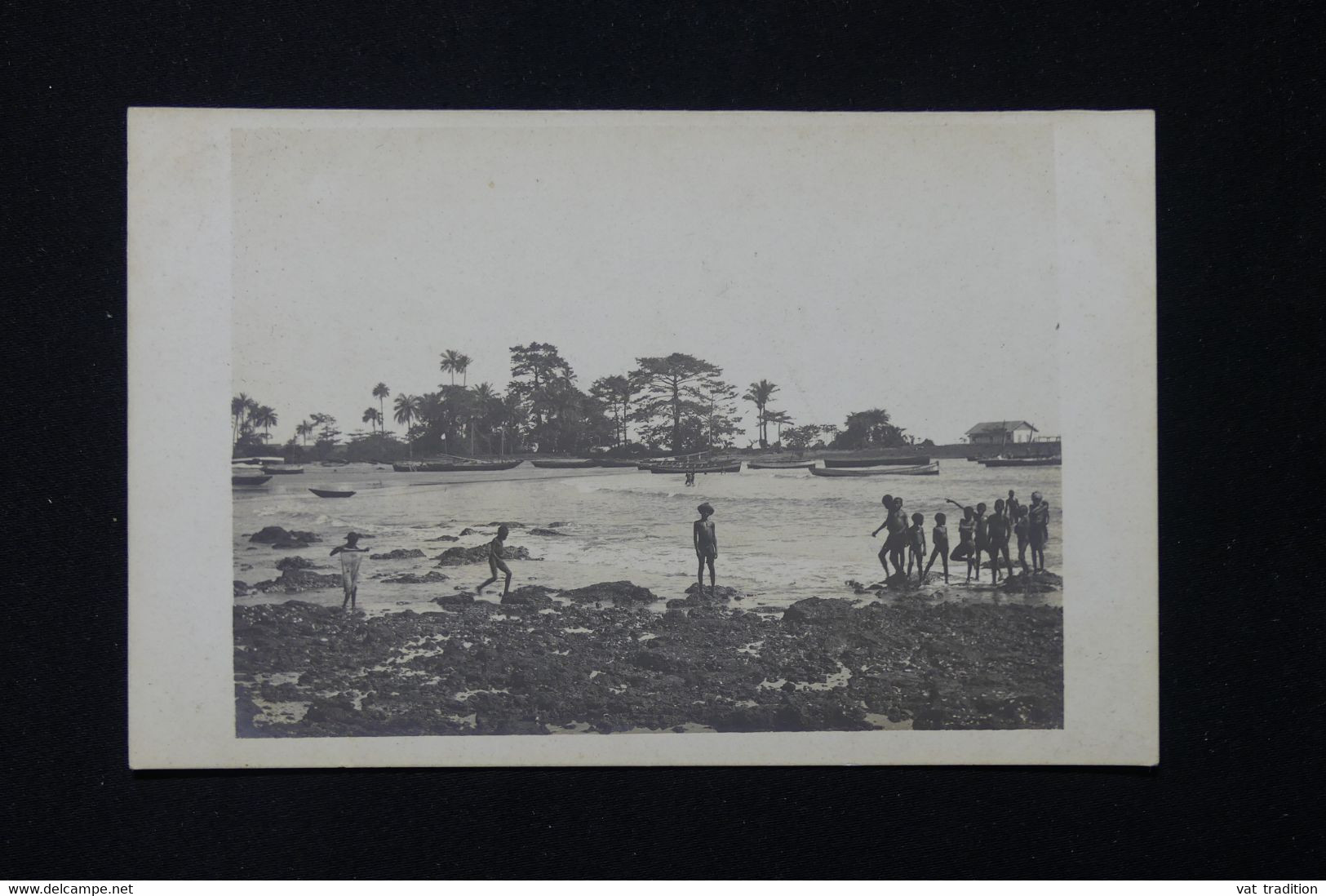 GUINÉE - Carte Postale Photo - Un Coi De Conakry - Une Plage - L 82291 - Guinée Française