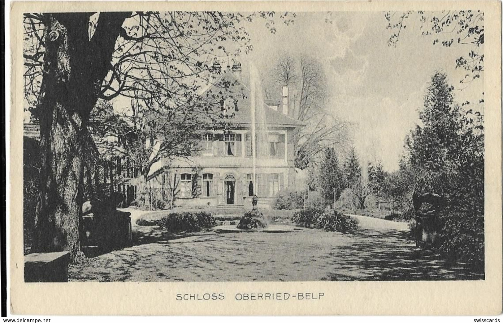 BELP: Schloss Oberried 1913 - Oberried Am Brienzersee