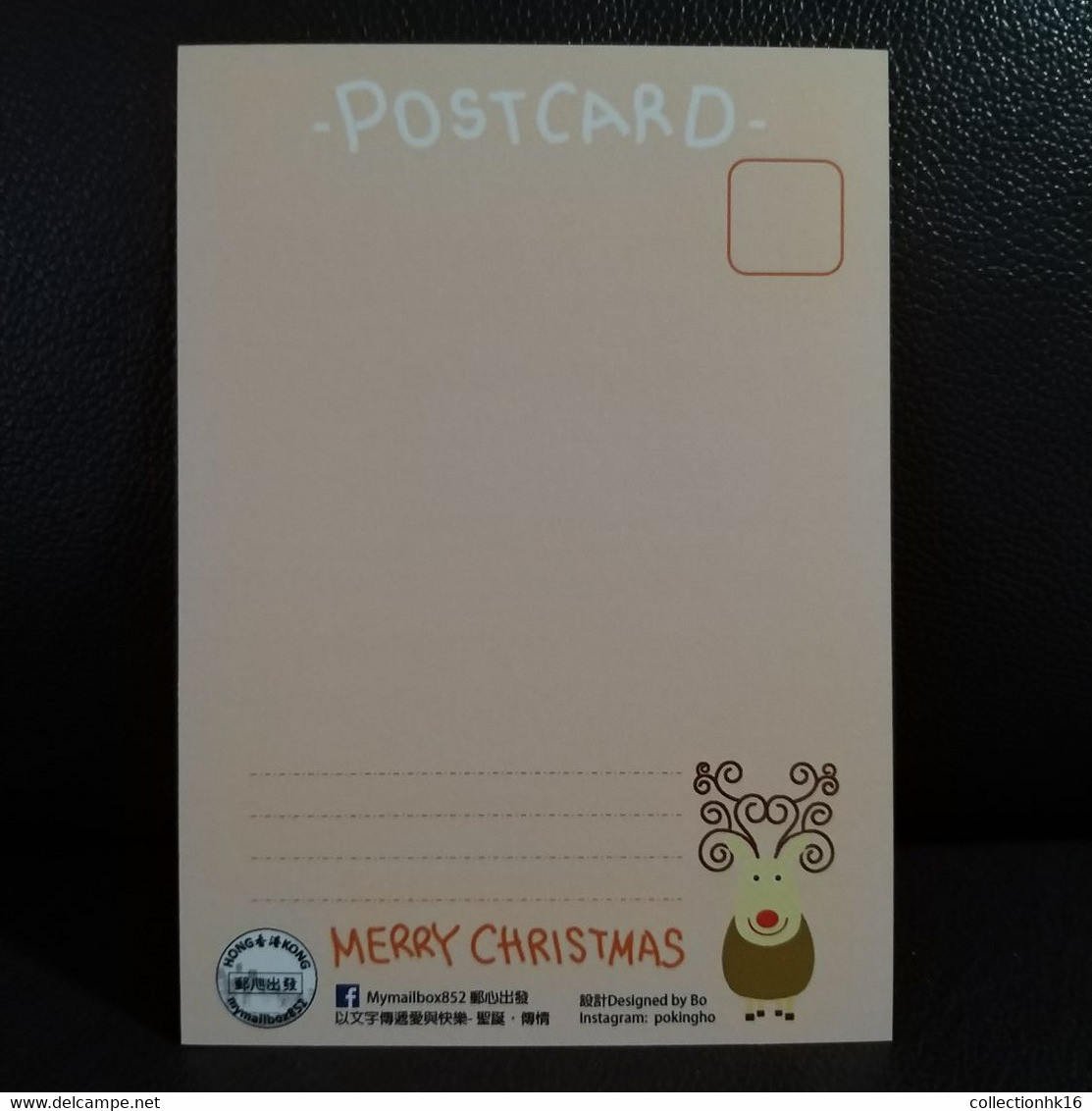 Christmas Stamps Maximum Card MC 2014 Santa Claus, Reindeer, Snowman, Hong Kong (B) - Cartes-maximum