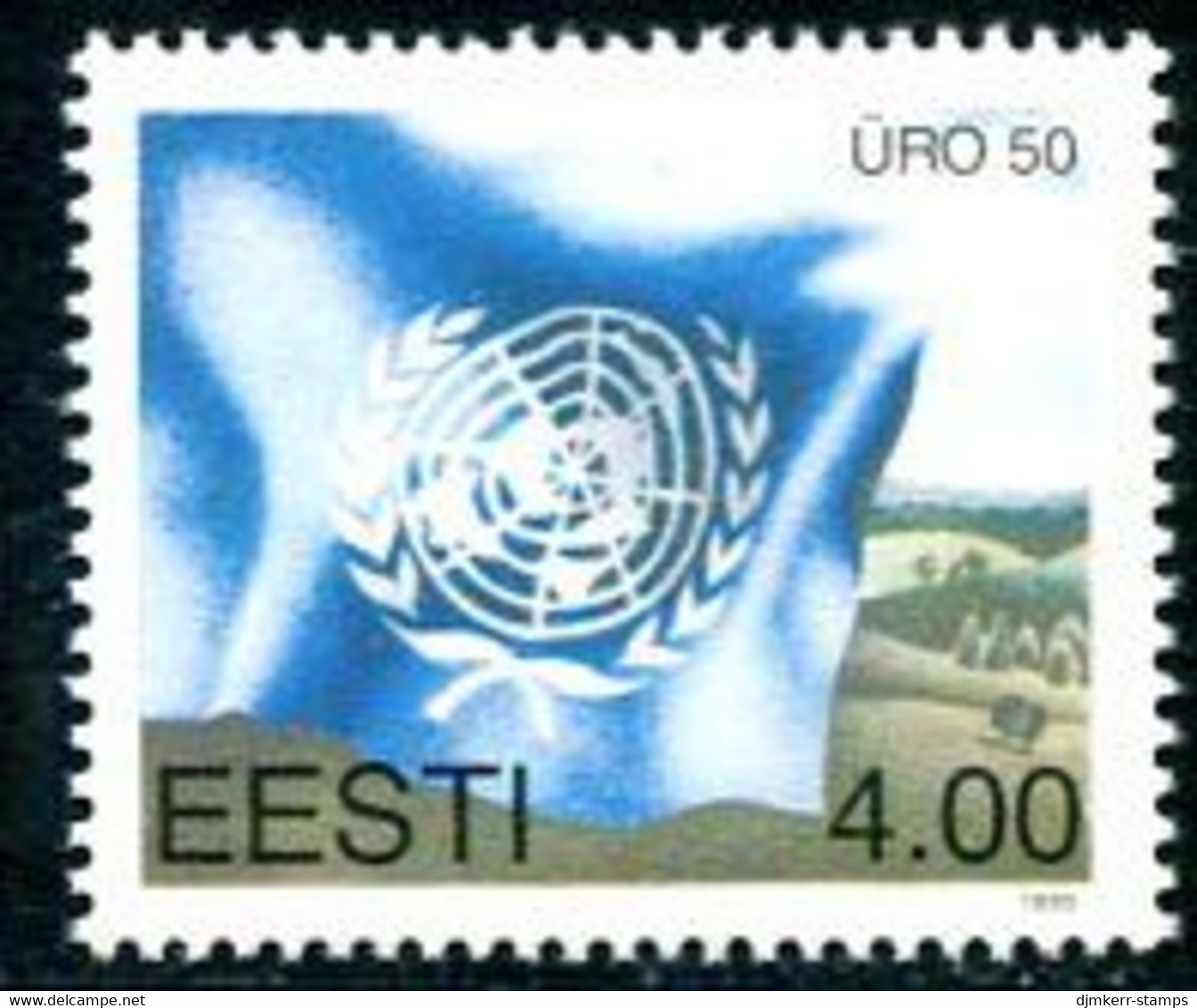 ESTONIA 1995 UNO 50th Anniversary MNH / **.  Michel 255 - Estland