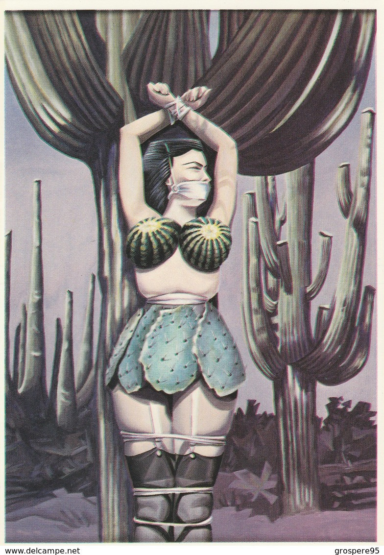 ILLUSTRATEUR BLITZO SCHWARTZO  KUSTOM BONDAGE 1983 5 CARTES - Zeitgenössisch (ab 1950)