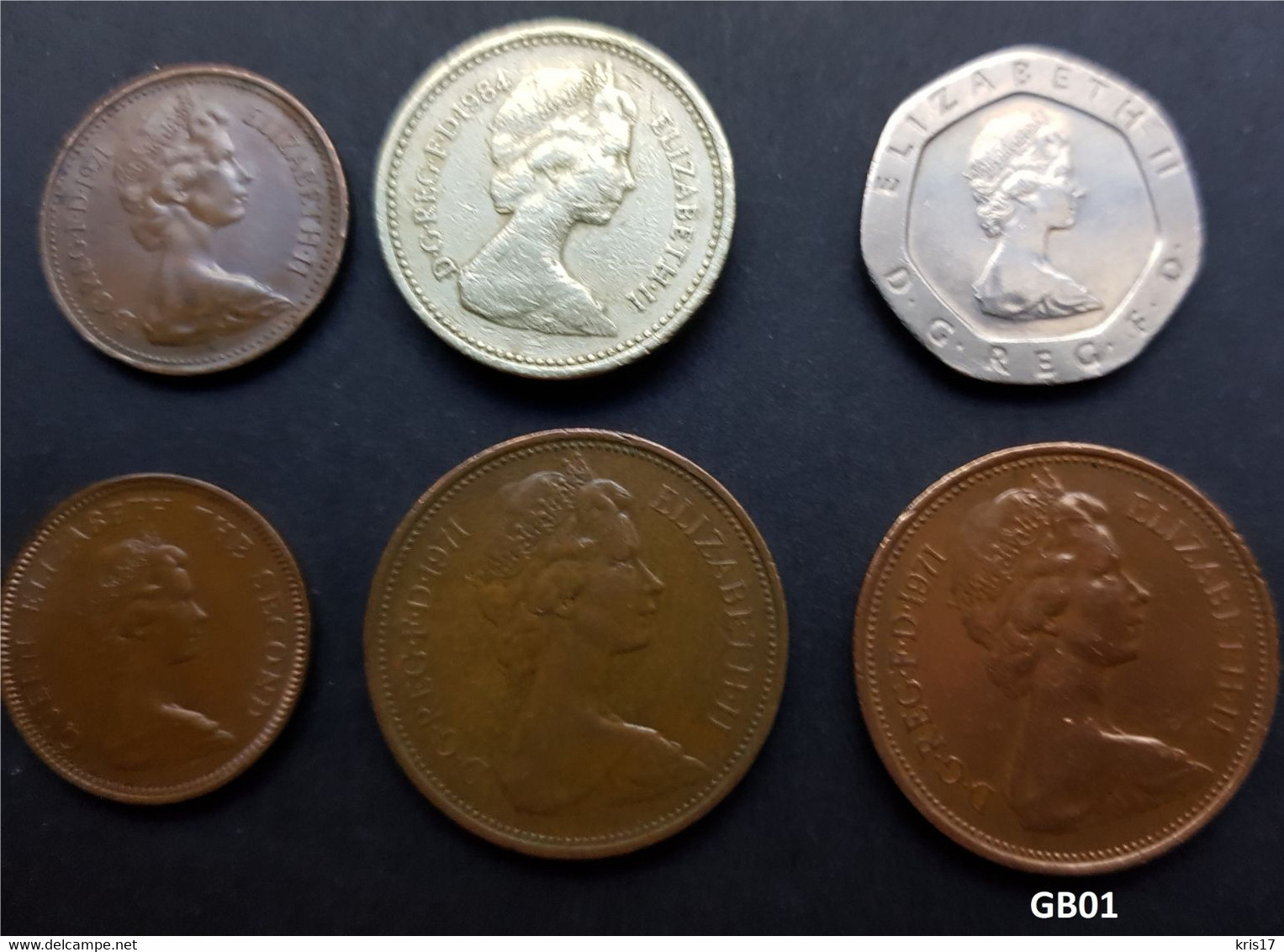 (pi) (01) Pièces Grande Bretagne, Great Britain, Angleterre, PENCE, POUND - Altri & Non Classificati