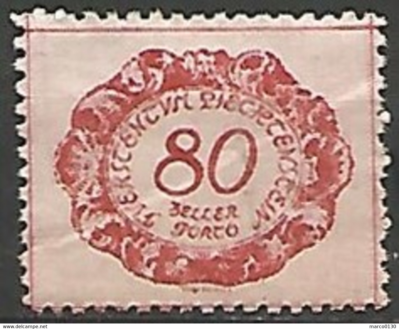 LIECHTENSTEIN / TAXE N° 9 NEUF Sans Gomme - Postage Due