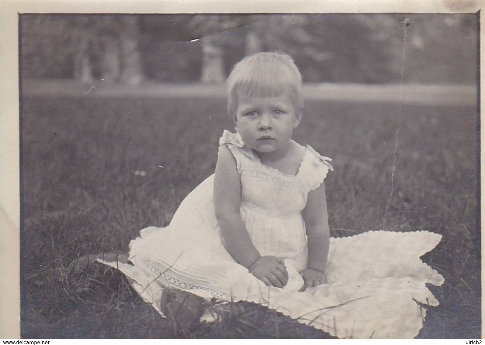 Foto Kleinkind In Weißem Kleid - 11*8cm  (53233) - Unclassified