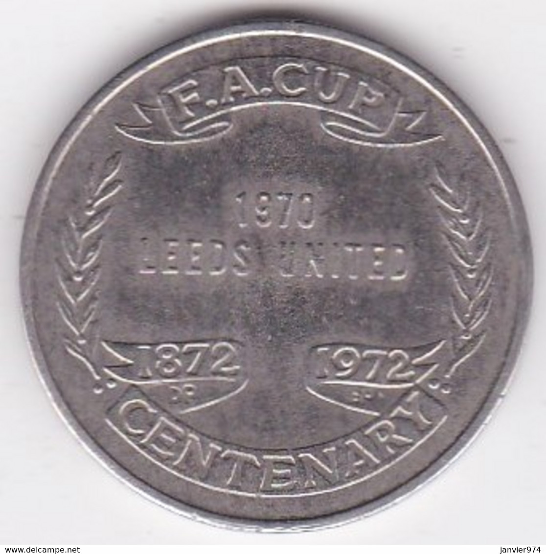 Jeton /Token Chelsea Football Club. FA Cup Centenary 1872-1972 - Professionali/Di Società