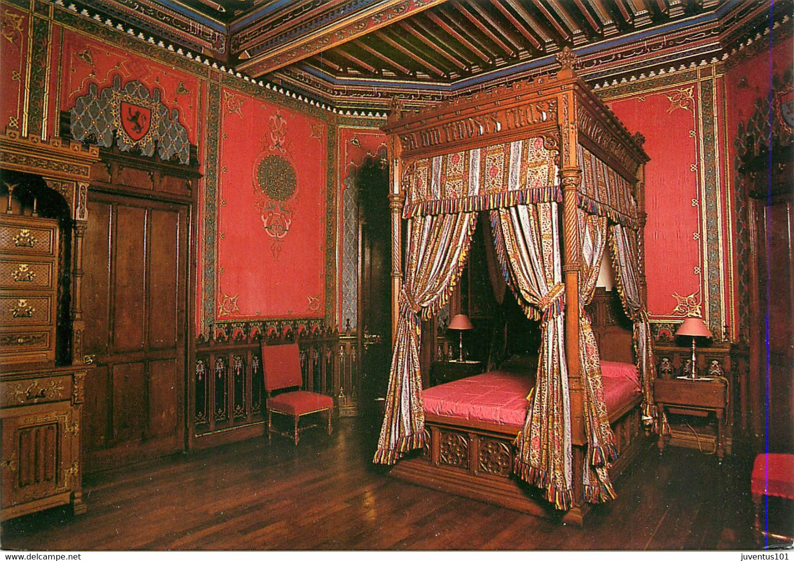 CPSM Hendaye-Château D'Abbadia-Chambre D'honneur        L125 - Hendaye