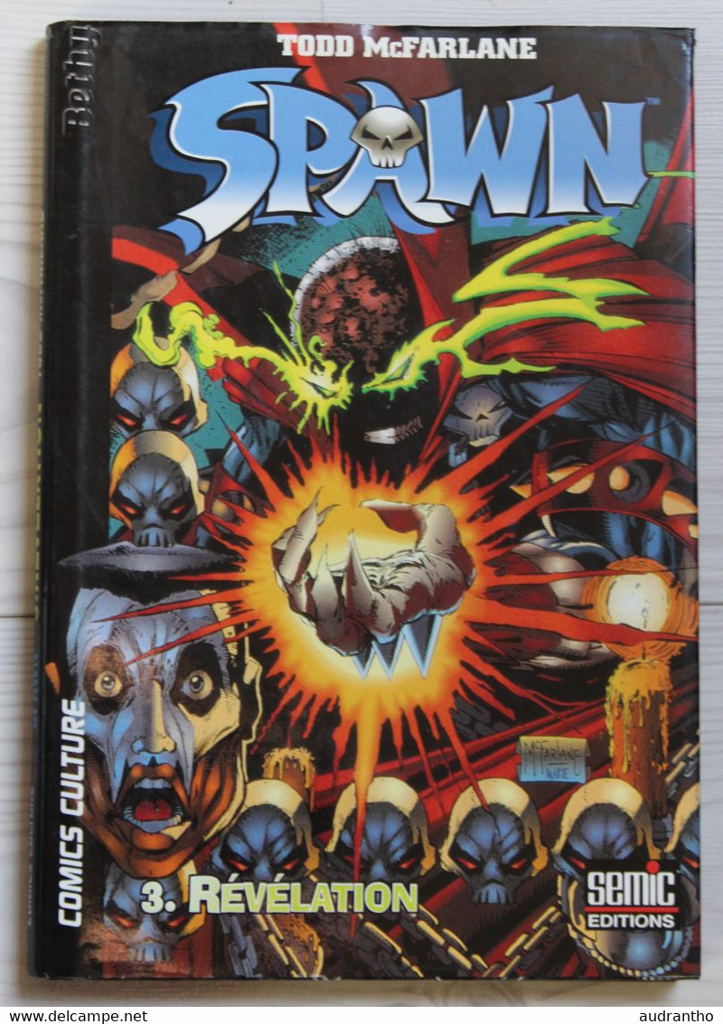 BD Spawn Tood McFarlane Comics Culture Tome 3 Révélation 1995 - Spawn