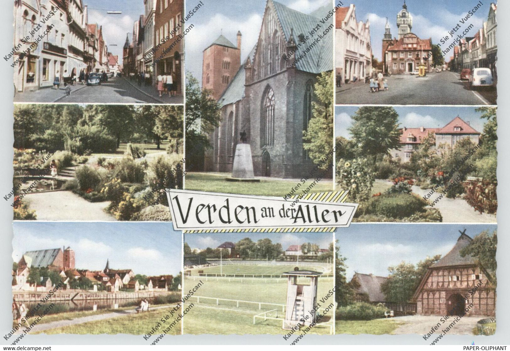 2810 VERDEN, Mehrbild-AK, 50er Jahre - Verden