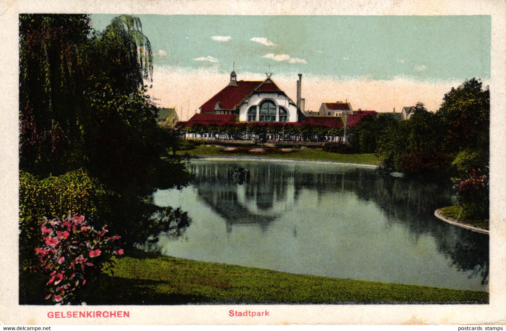 Gelsenkirchen, Stadtpark, Um 1910/20 - Geilenkirchen