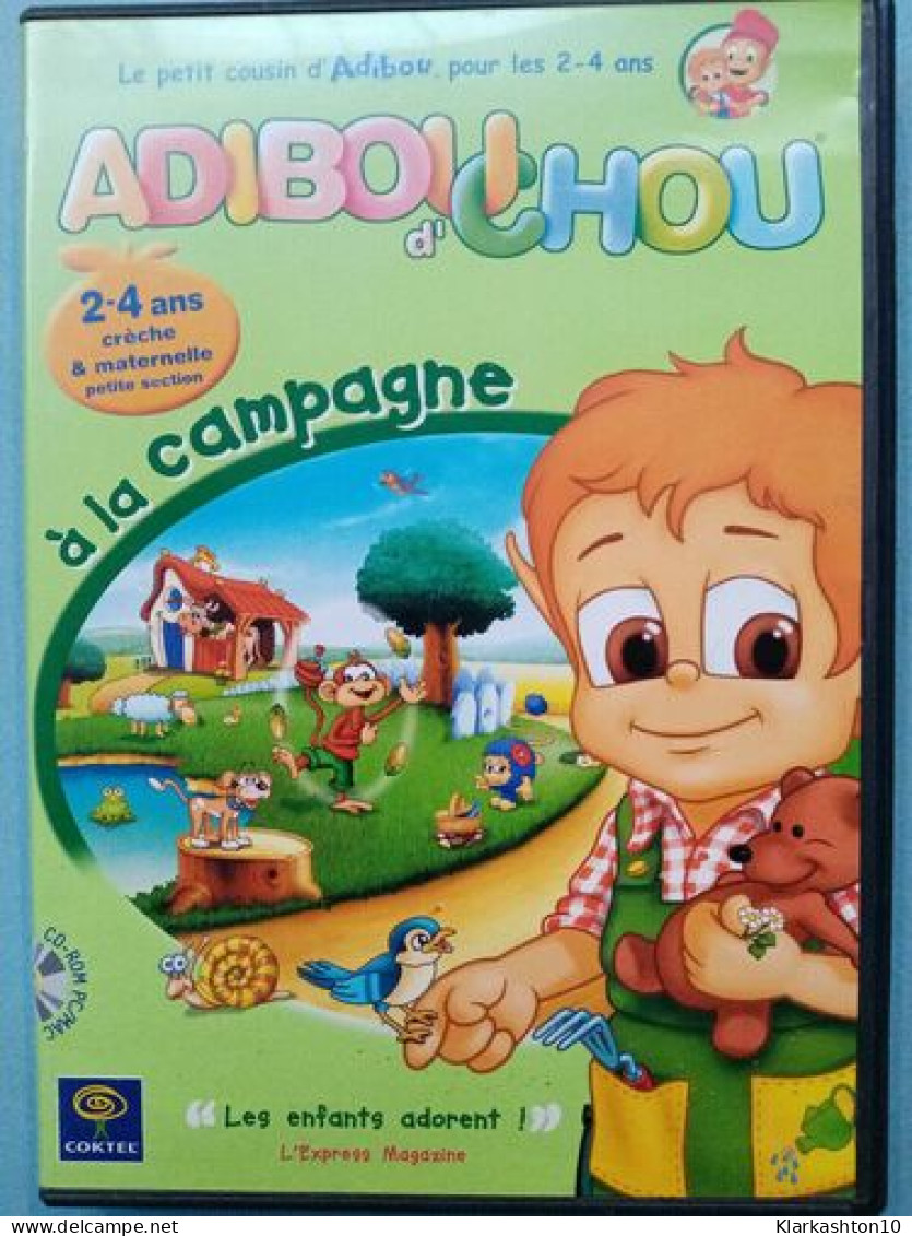 Adiboud'chou à La Campagne PC MAC Jeu éducatif - Jeux PC