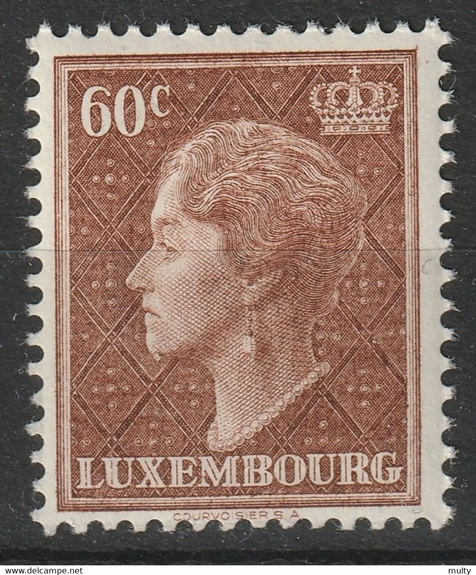 Luxemburg Y/T 416 (**) - 1948-58 Charlotte De Profil à Gauche