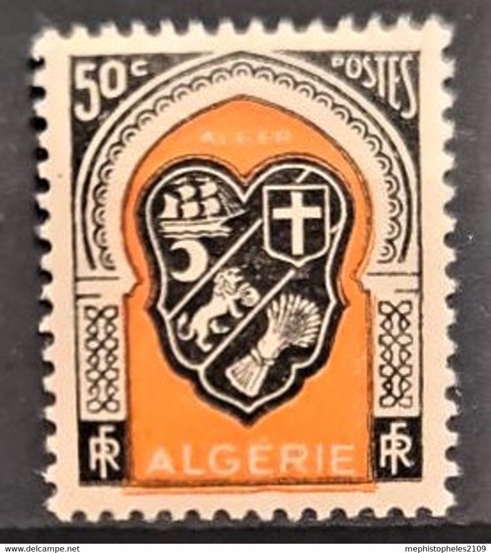 ALGÉRIE 1947 - MLH - YT 255 - 50c - Neufs