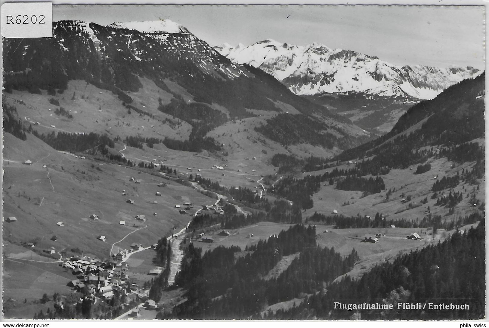 Flugaufnahme Flühli Entlebuch - Swissair - Entlebuch