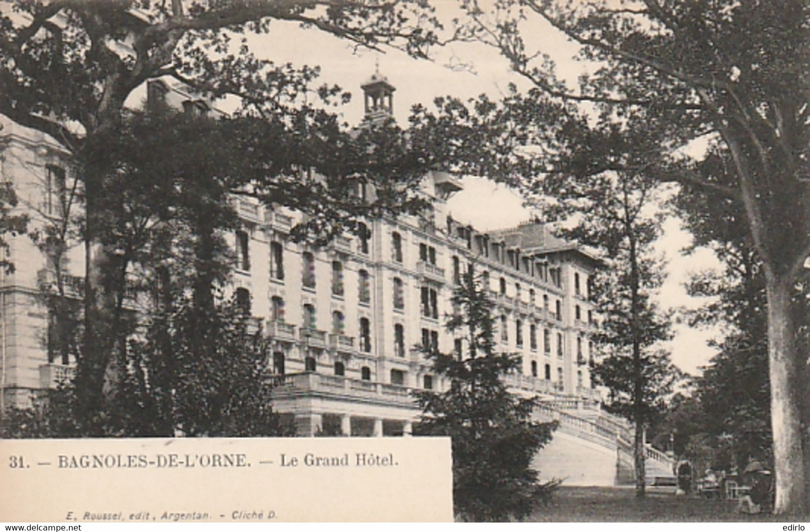 *** 61 ***   Bagnoles De L'Orne  Le Grand Hotel  Neuve TTBE - Bazoches Sur Hoene