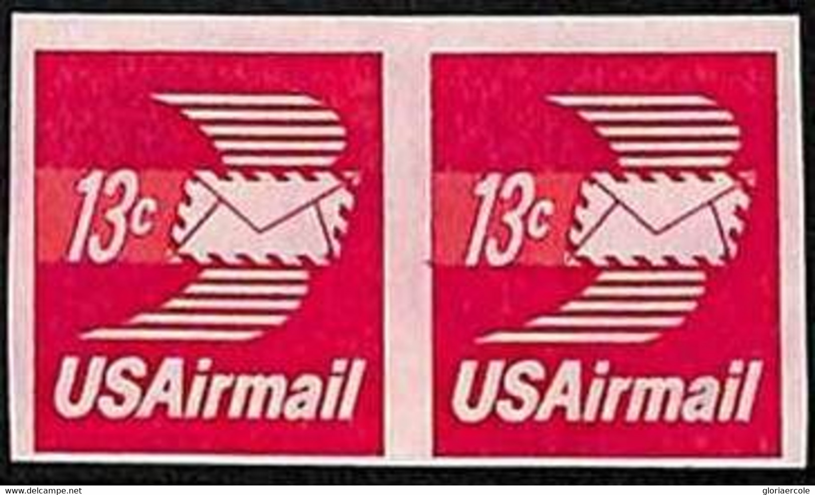 94808d  - USA - STAMPS - SC #  C83a - IMPERF PAIR - MNH Airmail - Errors, Freaks & Oddities (EFOs)